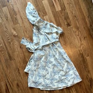 Banana Reublic XS one shoulder dress